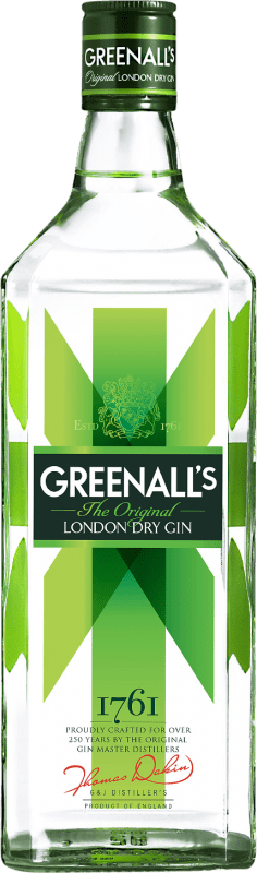 Envio grátis | Gin G&J Greenalls Reino Unido 1 L