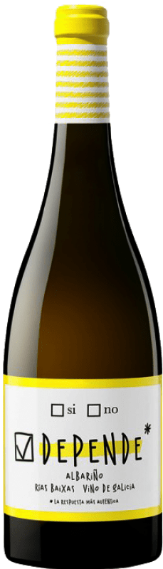 8,95 € Free Shipping | White Wine Vionta Depende D.O. Rías Baixas