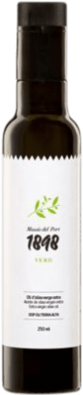 8,95 € Free Shipping | Olive Oil Sant Josep Massís del Port 1898 Verd D.O. Terra Alta Small Bottle 25 cl