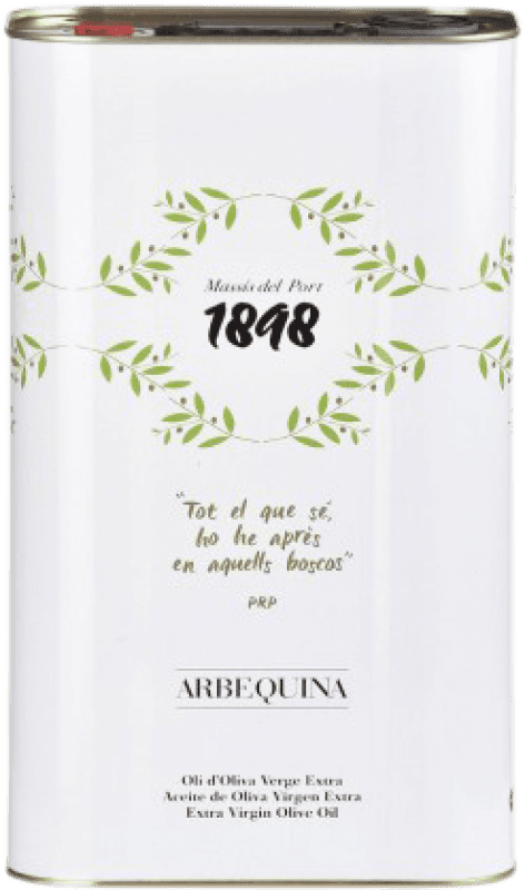 63,95 € | Olive Oil Sant Josep Massís del Port 1898 D.O. Terra Alta Spain Arbequina Special Can 5 L