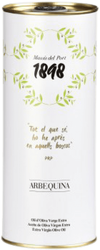 11,95 € Free Shipping | Olive Oil Sant Josep Massís del Port 1898 EVOO Extra Virgin D.O. Terra Alta Special Can 1 L