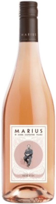 Envio grátis | Vinho Rosé Michel Chapoutier Marius I.G.P. Vin de Pays d'Oc França Syrah, Garnacha — Grenache, Cinsault 75 cl