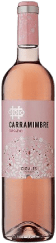 5,95 € | Розовое вино Carramimbre Pálido Rosé — Розе D.O. Cigales Испания Tempranillo — Темпранильо, Garnacha — Гренаш, Albillo — Альбильо, Verdejo — Вердехо 75 cl