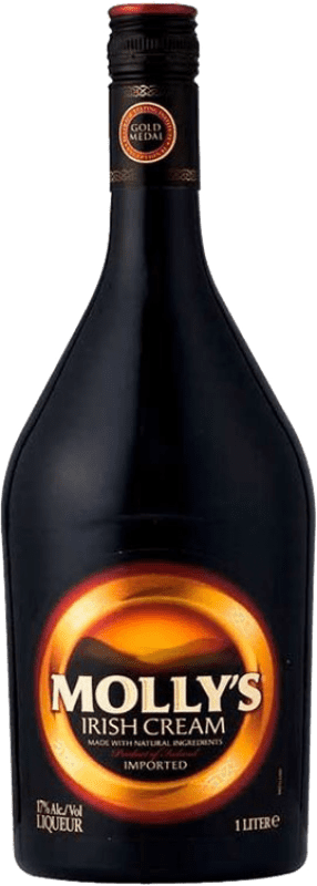 11,95 € | Creme de Licor Molly's Irlandesa Irlanda 1 L