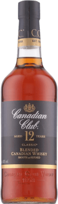 Whisky Blended Canadian Club Small Batch, Clássico 12 Anos 70 cl