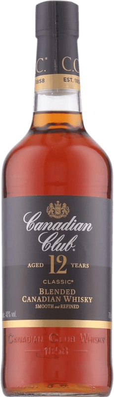 Envío gratis | Whisky Blended Canadian Club Small Batch, Classic — Clásico Canadá 12 Años 70 cl