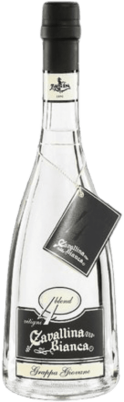 Kostenloser Versand | Grappa Zanin 1895 Cavallina Bianca — Weiße Italien 70 cl