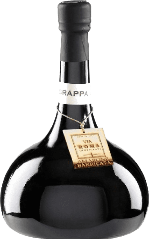 Free Shipping | Grappa Zanin 1895 Amarone Barricata Via Roma D.O.C.G. Amarone della Valpolicella Italy Medium Bottle 50 cl