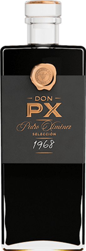 89,95 € Envío gratis | Vino Dulce Toro Albalá Don PX Selección 1968 D.O. Montilla-Moriles Petaca Pequeña 20 cl