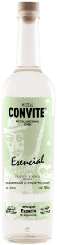 Бесплатная доставка | Мескаль Convite Espadín Esencial Мексика 70 cl