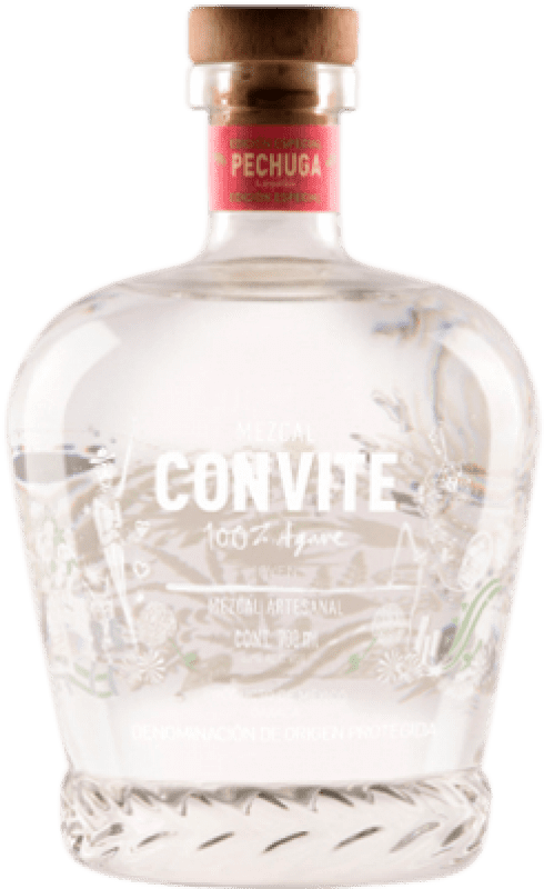 Бесплатная доставка | Мескаль Convite Espadín con Pechuga de Pavo Мексика 70 cl
