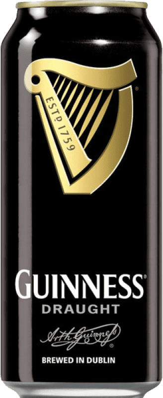 Бесплатная доставка | Пиво Guinness Draught — 生啤 Ирландия Средняя банка 50 cl Бесплатная доставка | Пиво Guinness Draught — 生啤 Ирландия Средняя банка 50 cl