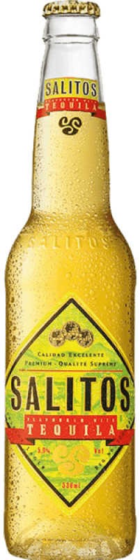 Envio grátis | Caixa de 6 unidades Cerveja Salitos França Garrafa Terço 33 cl