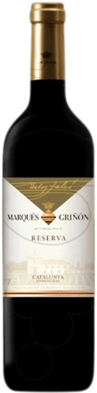 7,95 € Envio grátis | Vinho tinto Marqués de Griñón Reserva D.O. Catalunya