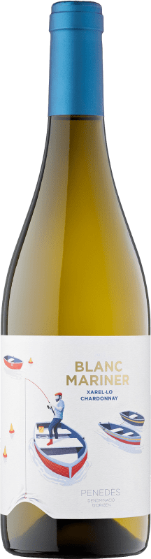 6,95 € | 白葡萄酒 Joan Sarda Mariner 年轻的 D.O. Penedès 加泰罗尼亚 西班牙 Xarel·lo — 哈雷洛, Chardonnay — 莎当妮 75 cl