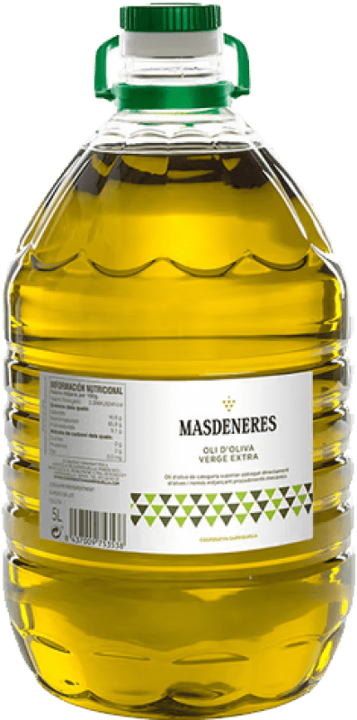 85,95 € | Olive Oil Garriguella Masdeneres Catalonia Spain Carafe 5 L