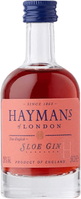 Джин Gin Hayman's Sloe Gin миниатюрная бутылка 5 cl