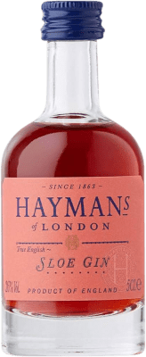 3,95 € | Gin Hayman's Sloe Gin Royaume-Uni Bouteille Miniature 5 cl