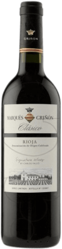 6,95 € | Vino Rosso Marqués de Griñón Classico Crianza D.O.Ca. Rioja La Rioja Spagna 75 cl