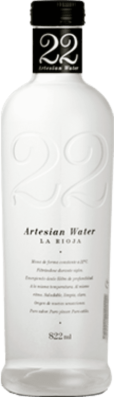 2,95 € Envío gratis | Agua 22 Artesian Water PET Botella Medium 50 cl