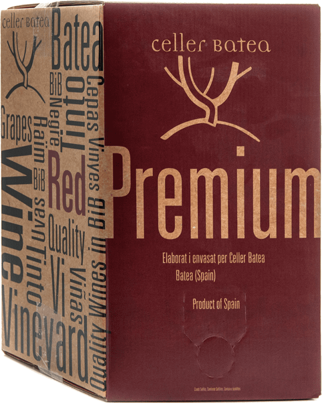 10,95 € | 红酒 Celler de Batea 年轻的 加泰罗尼亚 西班牙 Grenache Tintorera, Altesse Bag in Box 3 L