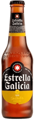 Beer Estrella Galicia sin Gluten One-Third Bottle 33 cl