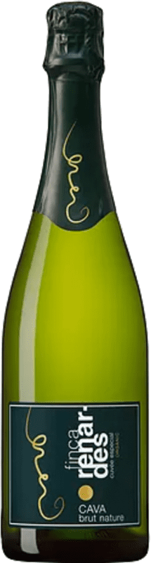 Envío gratis | Espumoso blanco Parató Finca Renardes Brut Nature D.O. Cava Cataluña España 75 cl