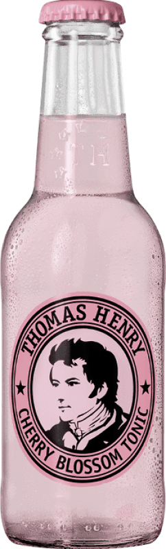 Envio grátis | Refrescos e Mixers Thomas Henry Tonic Pink Reino Unido Garrafa Pequena 20 cl