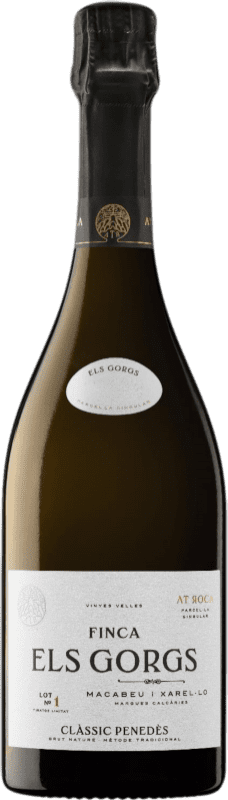 61,95 € Free Shipping | White sparkling AT Roca Finca Els Gorgs Brut Nature Grand Reserve D.O. Penedès