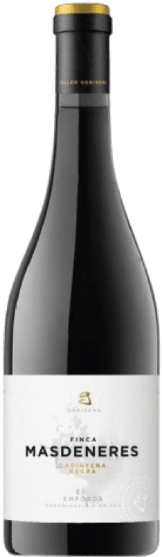 Free Shipping | Red wine Gerisena Finca Masdeneres Aged D.O. Empordà Catalonia Spain Mazuelo, Carignan 75 cl