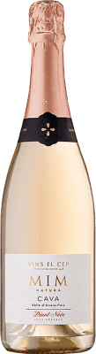 10,95 € | Rosé Sparkling Wine El Cep Mim Rose Brut D.O. Cava Catalonia Spain Pinot Black Half Bottle 37 cl