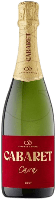 16,95 € 送料無料 | 白スパークリングワイン Castell d'Or Cabaret Brut D.O. Cava