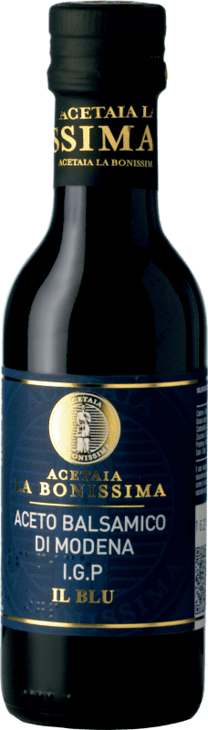 Spedizione Gratuita | Aceto La Bonissima Il Blue Balsámico D.O.C. Modena Italia Piccola Bottiglia 25 cl