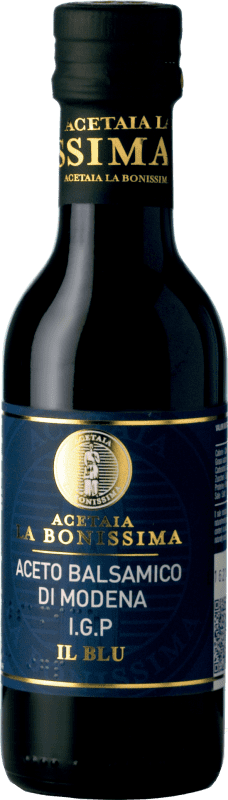 Free Shipping | Vinegar La Bonissima Il Blu Balsamic D.O.C. Modena Italy Small Bottle 25 cl