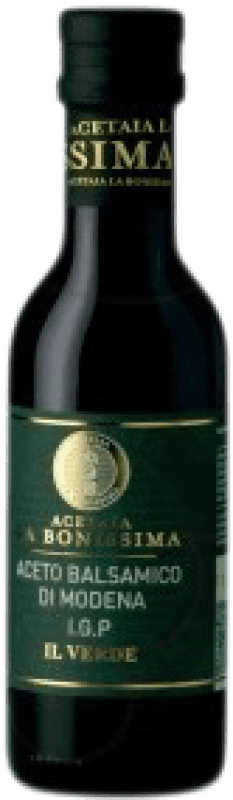 Envío gratis | Vinagre La Bonissima Il Verde Balsámico D.O.C. Modena Italia Botellín 25 cl