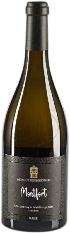 32,95 € Envío gratis | Vino Blanco Weingut Disibodenberg Montfort Crianza Q.b.A. Nahe