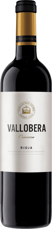 63,95 € Бесплатная доставка | Красное вино Vallobera Crianza — Крианса D.O.Ca. Rioja Бутылка Салманазар 9 L