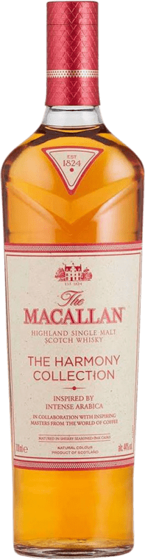 免费送货 | 威士忌单一麦芽威士忌 Macallan The Harmony Collection Intense Arabica 苏格兰 英国 70 cl