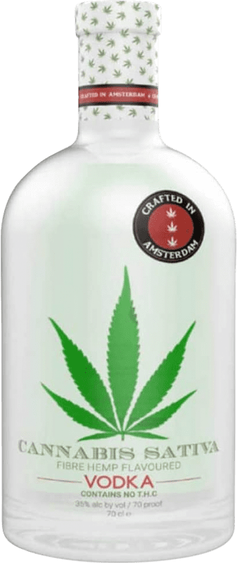 Envio grátis | Vodka Cannabis Sativa Países Baixos 70 cl