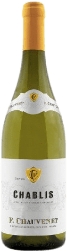 免费送货 | 白酒 Francoise Chauvenet Vaillons 岁 A.O.C. Chablis Premier Cru 勃艮第 法国 Chardonnay 75 cl