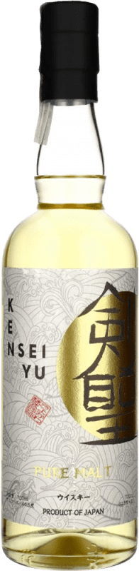 71,95 € | ウイスキーシングルモルト Kensei Pure Malt 日本 3 年 70 cl