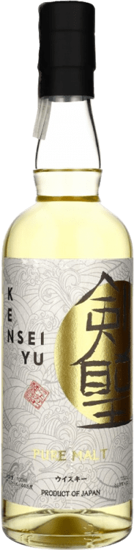 免费送货 | 威士忌单一麦芽威士忌 Kensei Pure Malt 日本 3 岁 70 cl