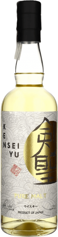 Kostenloser Versand | Single Malt Whisky Kensei Pure Malt Japan 3 Jahre 70 cl