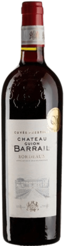 12,95 € Kostenloser Versand | Rotwein Château Guion Barrail Alterung A.O.C. Bordeaux