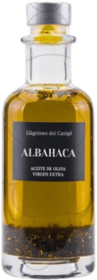 Aceite de Oliva Llàgrimes del Canigó Virgen Extra Albahaca Botellín 25 cl