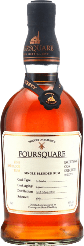 免费送货 | 朗姆酒 Foursquare 巴巴多斯 70 cl