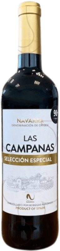 6,95 € Бесплатная доставка | Красное вино Manzanos Las Campanas Selección Especial Молодой D.O. Navarra