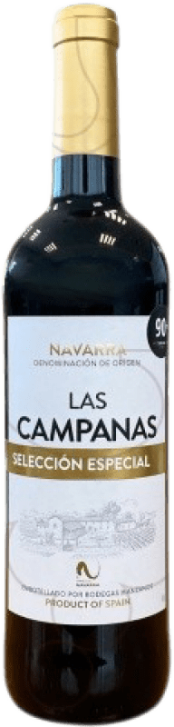 免费送货 | 红酒 Manzanos Las Campanas Selección Especial 年轻的 D.O. Navarra 纳瓦拉 西班牙 75 cl