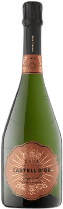 21,95 € Envoi gratuit | Vin Mousseux Blanc Castell d'Or Imperial Brut Nature Grande Réserve D.O. Cava