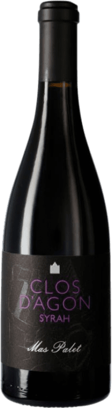 Free Shipping | Red Wine Clos d'Agon Mas Palet D.O. Empordà Catalonia Spain Syrah — Shiraz 75 cl